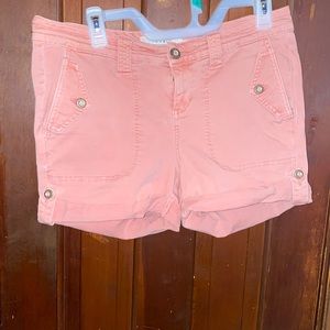 Pink Cropped Shorts
